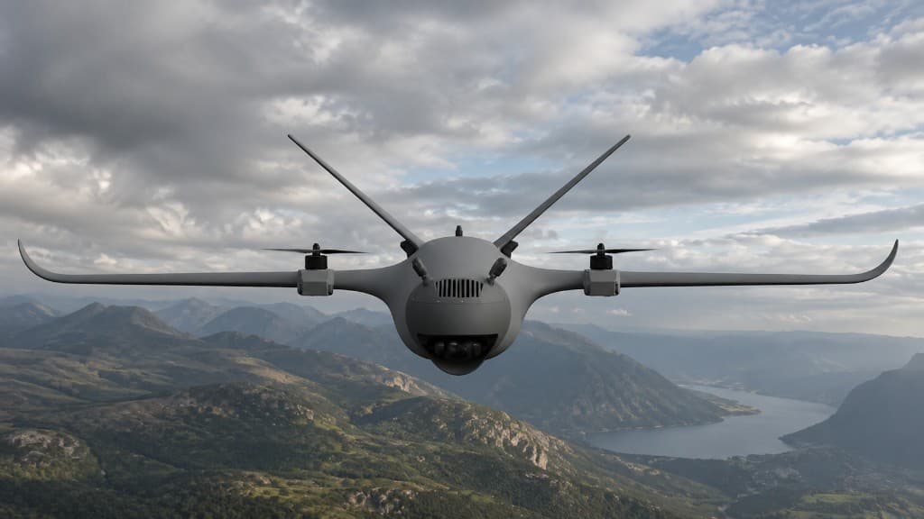 RECON autonomous ISR platform over mountain terrain